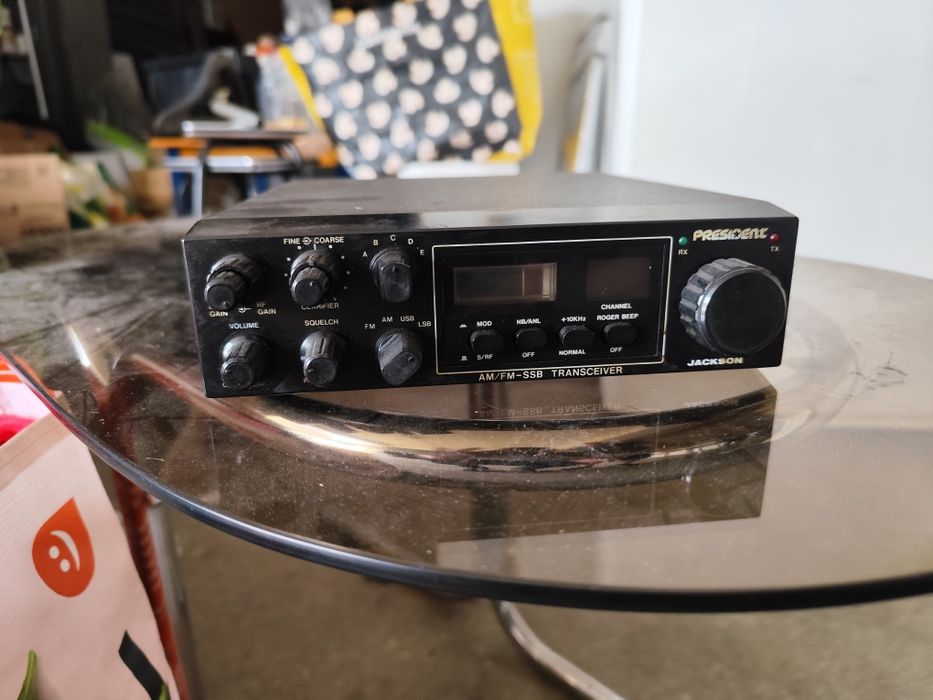 Rádio CB presidente Jackson/antena Santiago 600/com micro