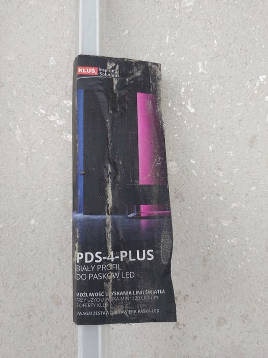 Biały profil do taśmy LED