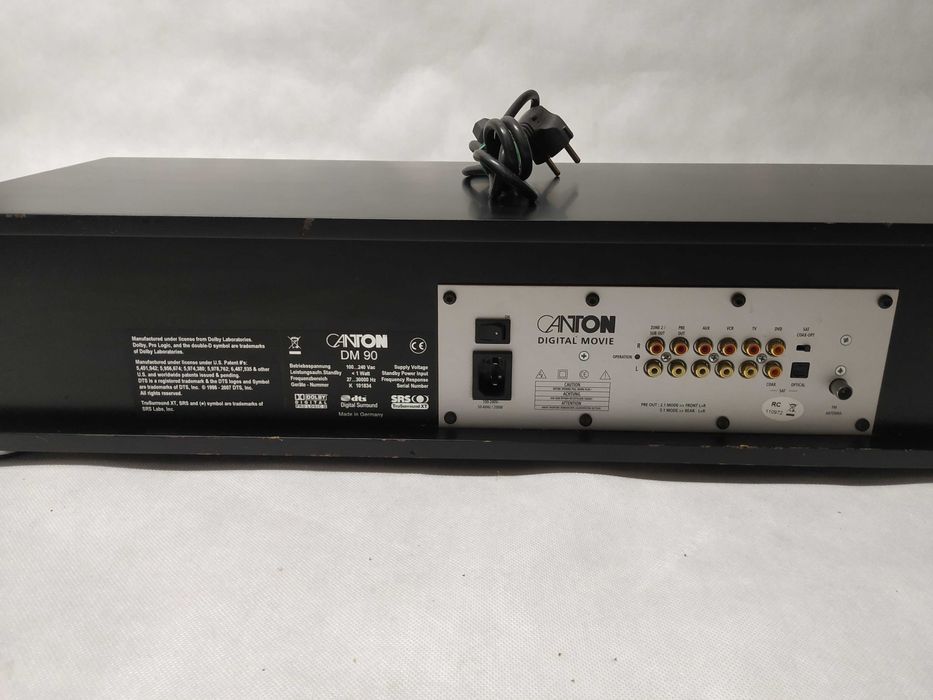 Zestaw HI-FI kina domowego CANTON