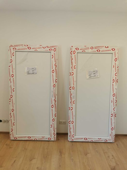 Drzwi 100x200 Zewnętrzne PVC PCV Plastikowe Ocieplane Dostawa