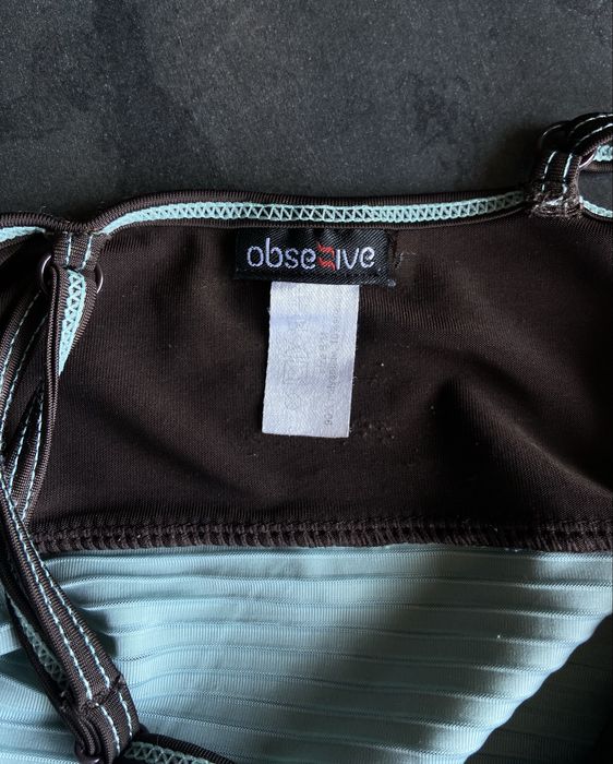 Шоколадний пеньар Obsessive + трусики, S/M