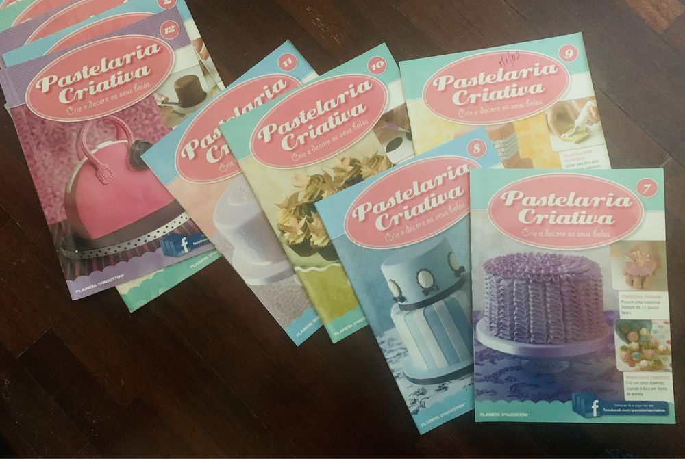 Coleção revistas “Pastelaria Criativa” 1-23