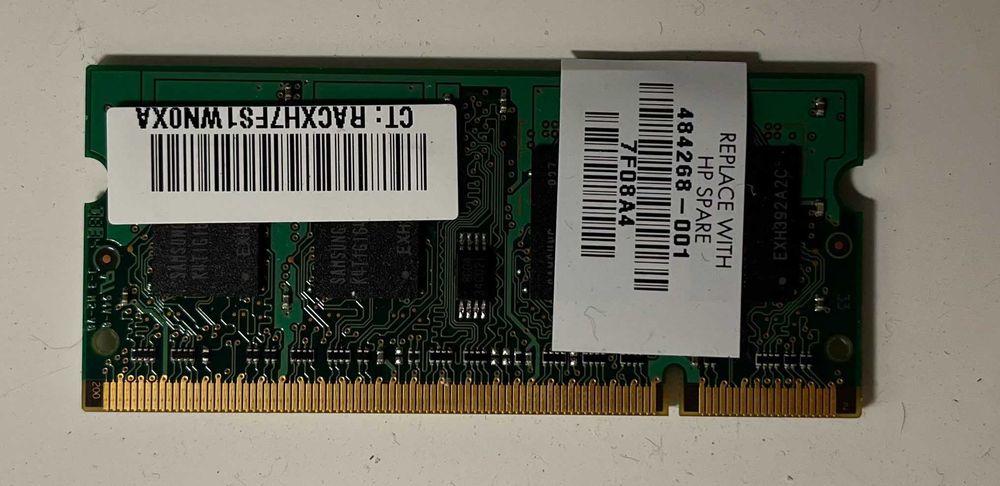 Оперативна пам'ять SO-DIMM DDR2 1GB 666 MHz