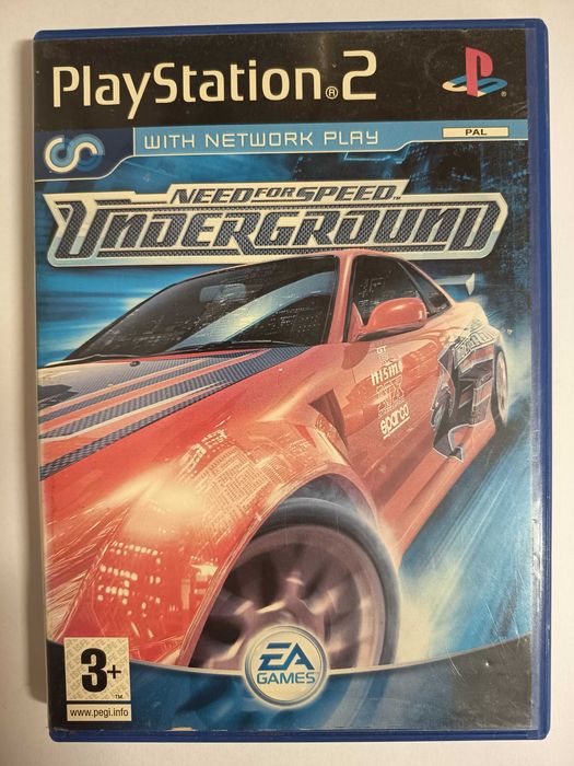 Need For Speed Underground PS2 PlayStation 2 angielska komplet (wyblakla okladka)