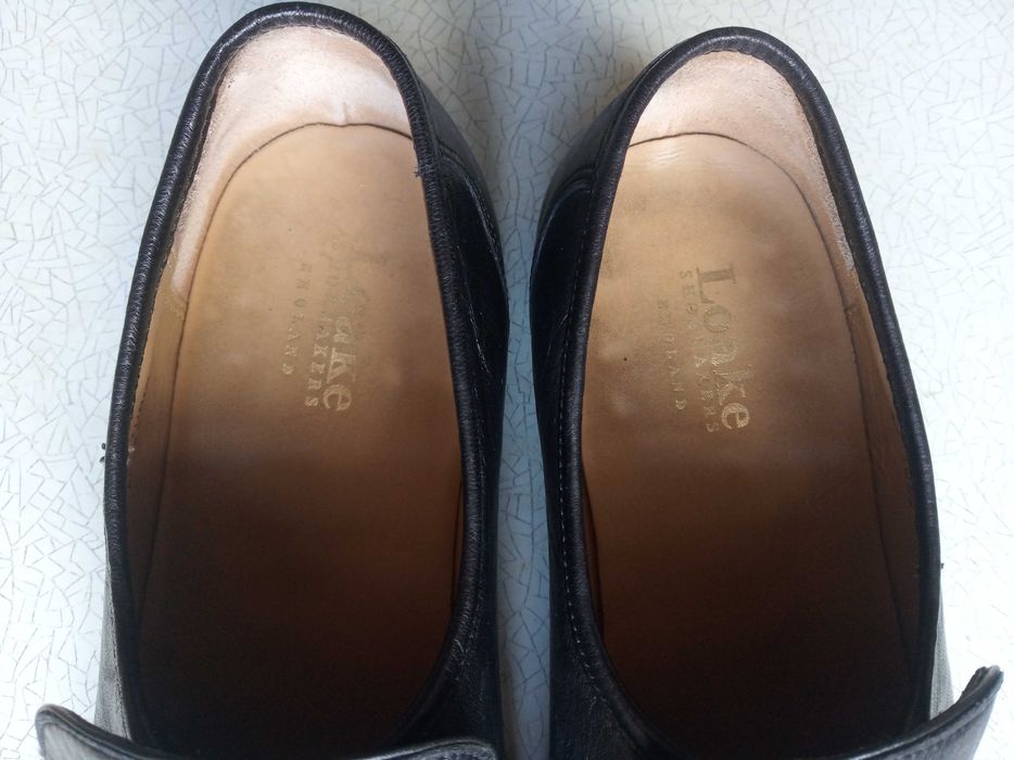 Кожаные туфли мокасины лоферы LOAKE, Англия, размер UK 9, длина стельки 28 см
