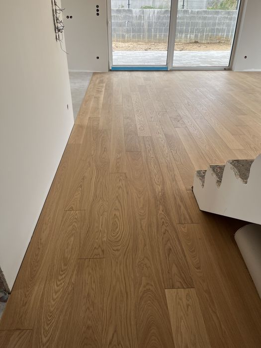 Podłoga Drewniana Dąb Natur, 15x160x2200mm, 4faza, Olejowosk UV x2