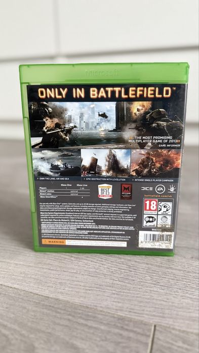 Gra  Xbox One Battlefield 4 EA B4