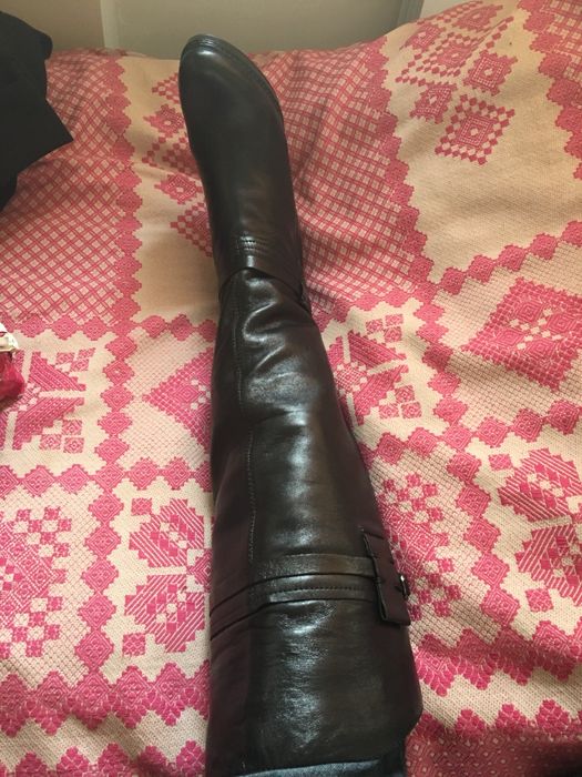 Сапоги ботфорты осень 38