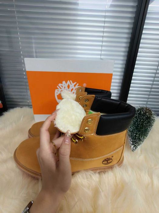 Ocieplane Timberland 6" Premium Waterproof Boot Wheat r.41