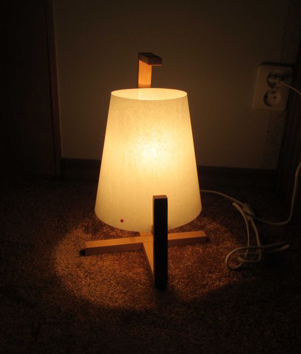 Dwie lampki stołowe, nocne