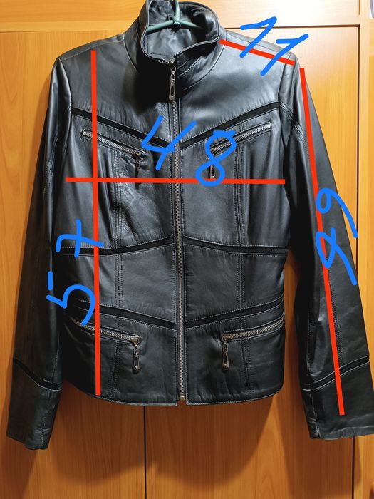 Куртка шкіряна жіноча