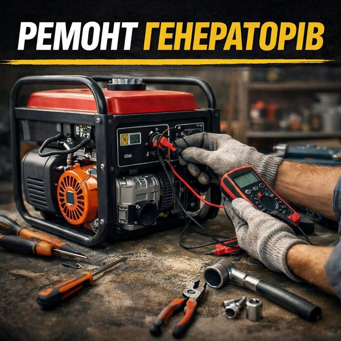 Ремонт бензинових та дизельних генераторів у Кривому Розі