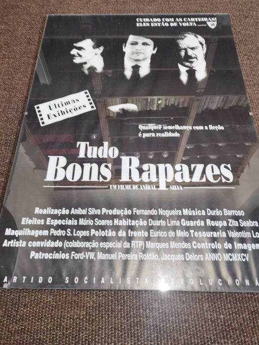 Cartaz raro Partido Socialista Revolucionário “Tudo Bons Rapazes”