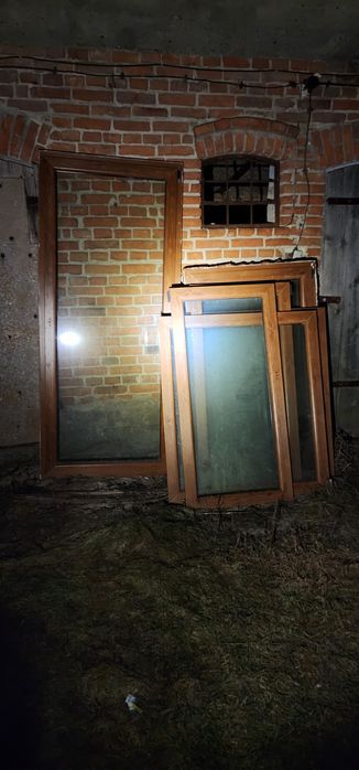 Okna Dwuszybowe Używane Złoty Dąb Same Skrzydła