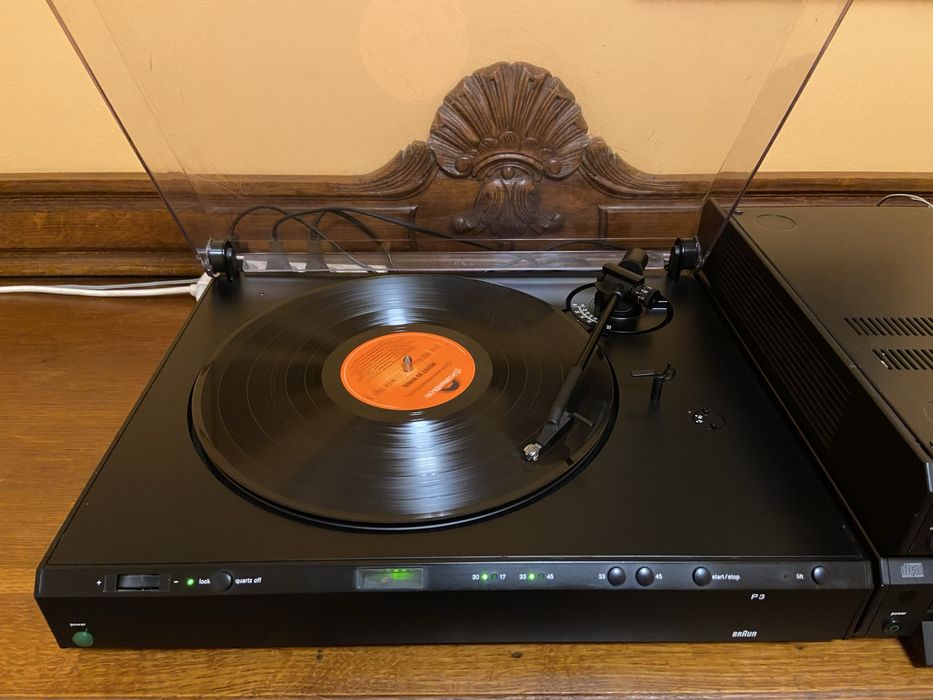 gramofon Braun Atelier P3, direct drive, quartz, automat dual, ortofon