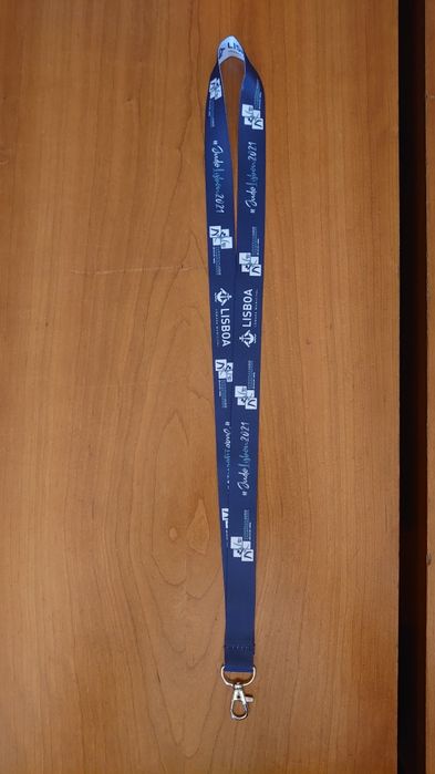 Lanyard porta chaves europeus judo 2021