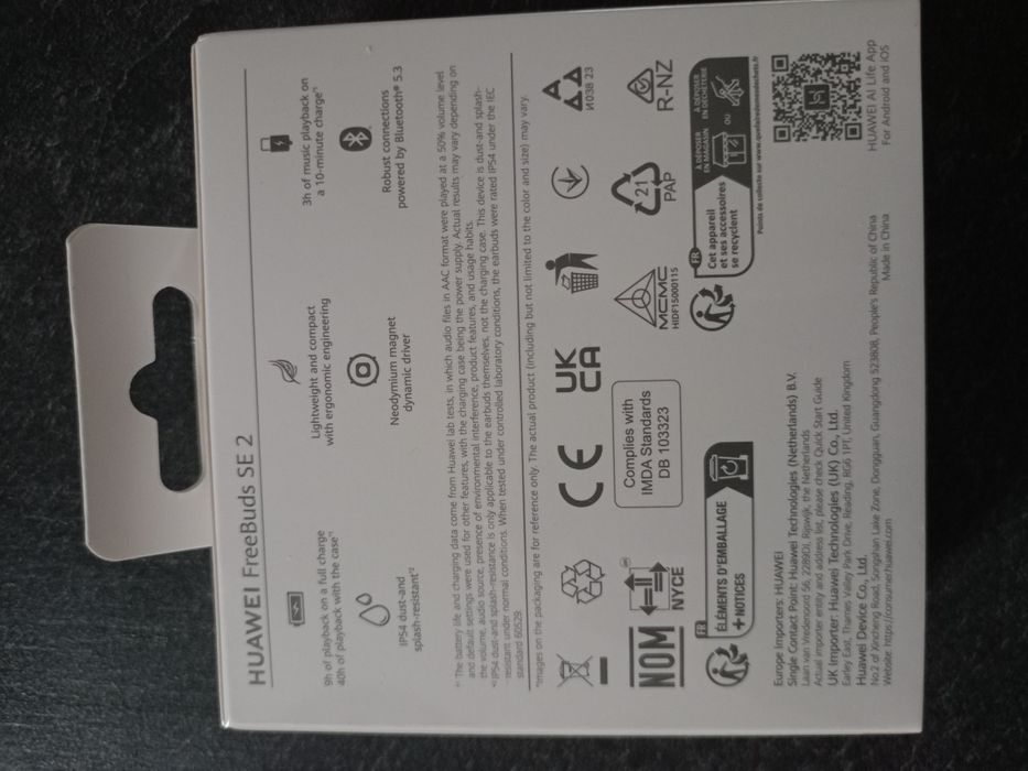 Słuchawki HUAWEI nowe