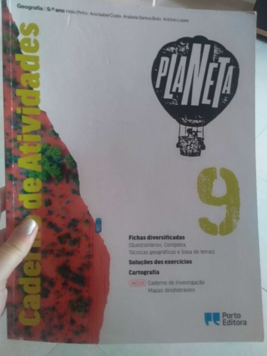 Caderno de Atividades de Geografia - Planeta - 9.° ano