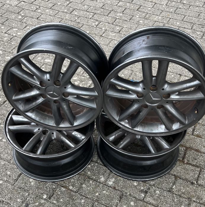 Conjunto de 4 jantes originais Mercedes Benz