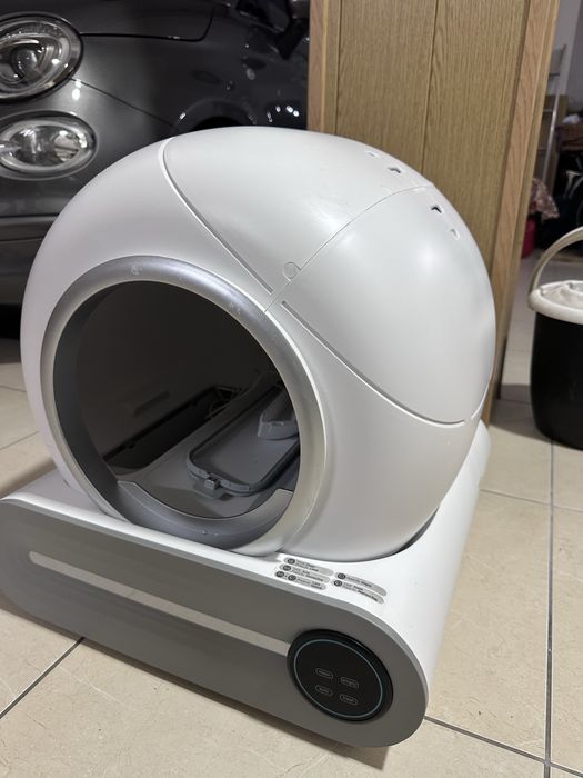 Caixa de areia automatica para gatos