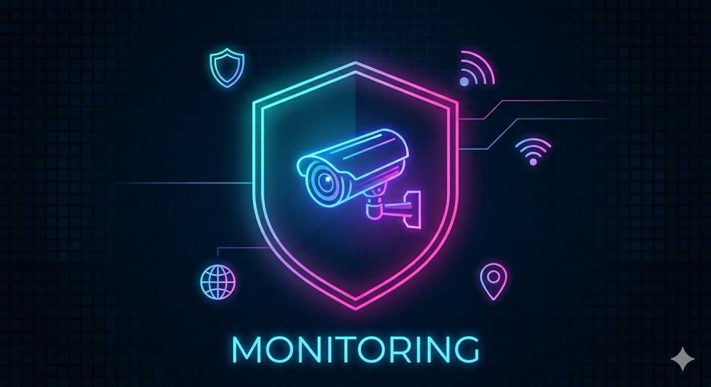Montaż kamer, monitoring, wideodomofon, szafa RACK