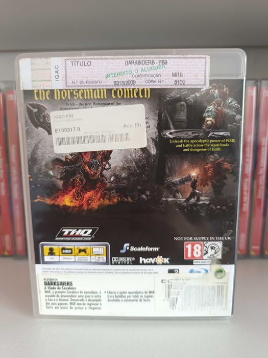 Ps3 Jogo Darksiders