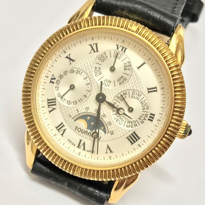 Tourneau TimeMachine Moonphase Triple Calendar zegarek męski ref. 865022
