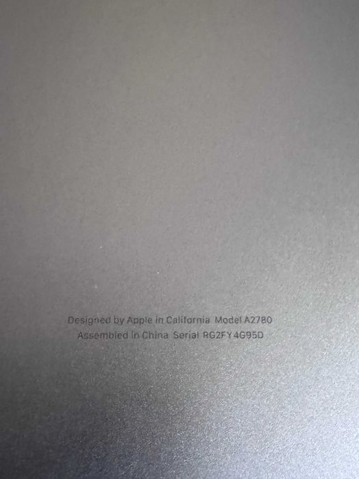 MacBook Pro 16" M2 Max 12-core CPU 38-Core GPU 32GB 1TB GWIEZDNA SZAROŚĆ
