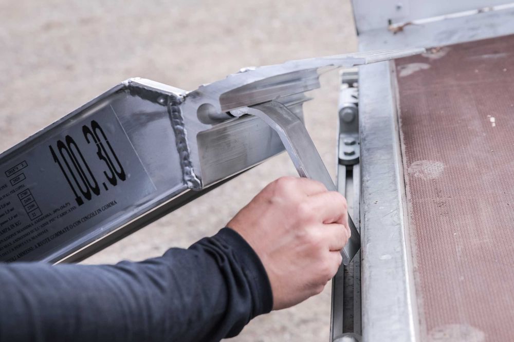 Najazdy Aluminiowe 4m 5,8t Cert CE/Gwarancja/Dostawa 0zł