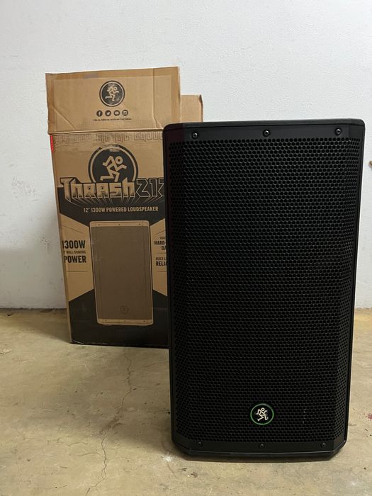 Mackie THRASH 212 coluna amplificada 1300w sistema de som