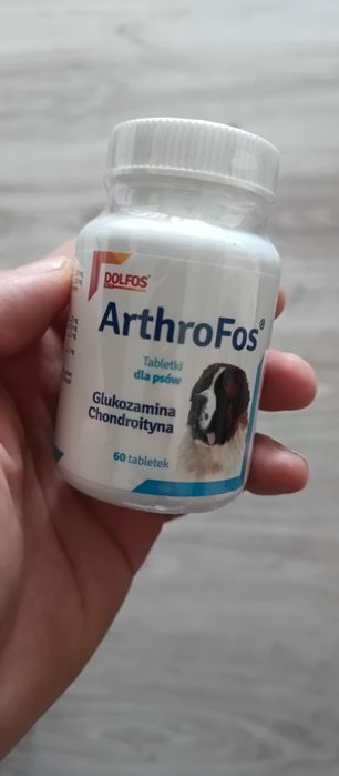 ArthroFos NOWE tabletki dla psa 60szt. glukozamina, chondroityny