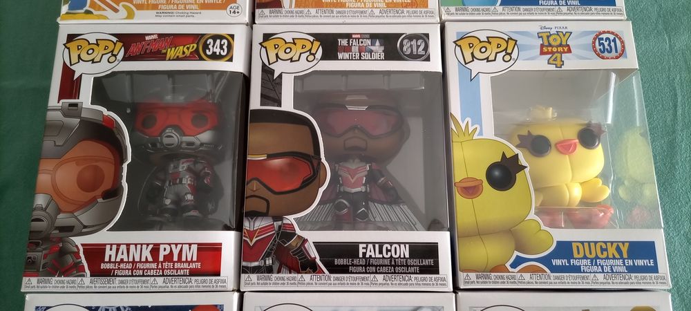 Funko Pop (Leia descrição)