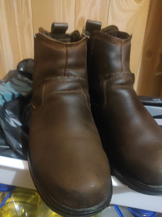Ботинки Skechers 43 кожаные