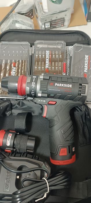 Аккумуляторн дрель-шуруповерт PARKSIDE PERFORMANCE PBSPA 12 E4, паркса