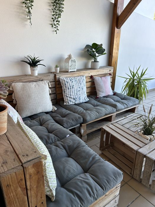 Conjunto de Jardim - Paletes