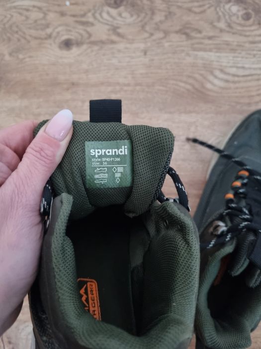 Buty za kostke sprandi 36