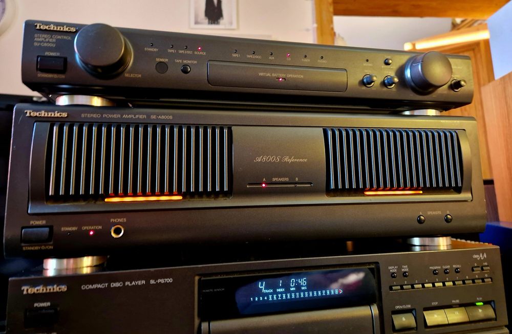 Wzmacniacz Technics A800S ,SU C800U,pilot