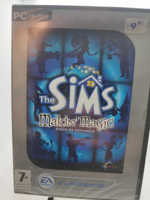 The Sims Makin Magic PC CD-ROM Selado Novo Expansão Rara