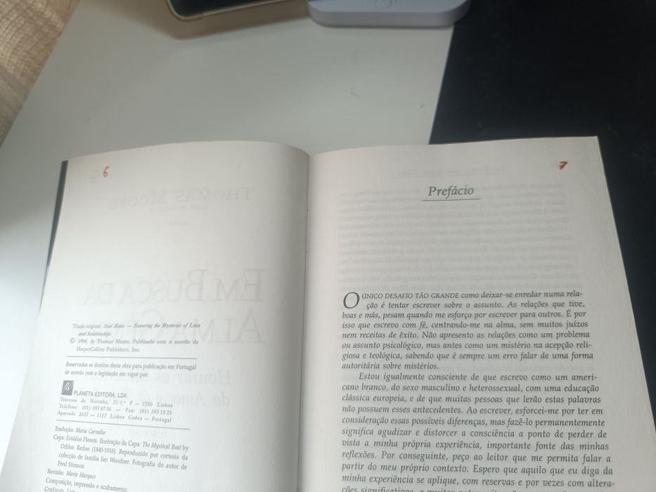 Em busca da Alma Gêmea de Thomas Moore