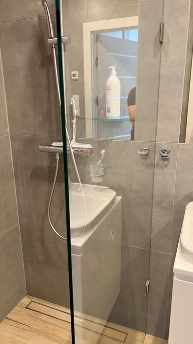 Szyba, kabina prysznicowa Walk-In 8mm