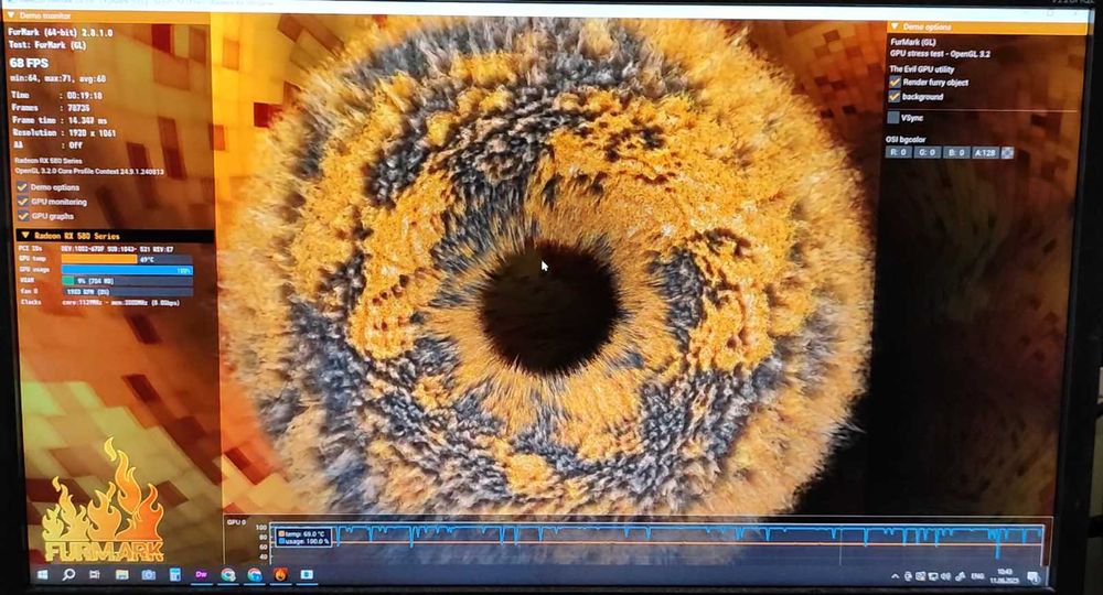 Відеокарта ASUS AMD Radeon RX 580 8Gb Dual OC , 256 bit PCI-E 3.0 x16