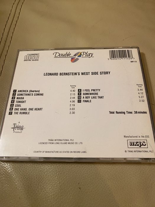 CD West Side Story - Original London Cast (Edição Double Play)
