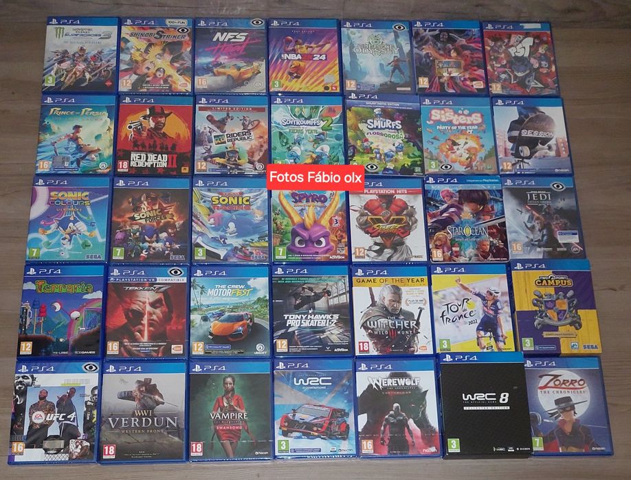 Jogos Ps4 Originais Novos & Usados Ler Anúncio ( Desde 10€) Compatível Com Ps5