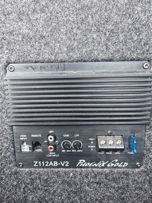 subwoofer phoenix gold