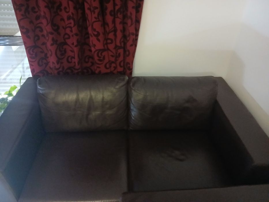 Vendo sofás castanho marca anaric