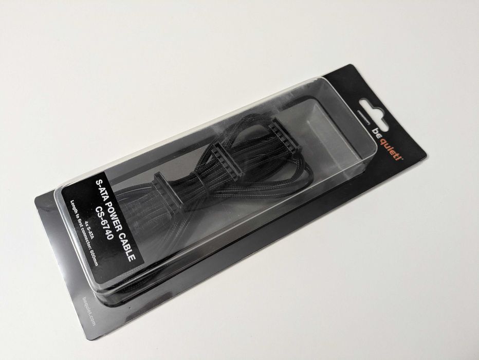 Kabel SATA be quiet! S-ATA Power Cable CS-3640 Do Zasilacza