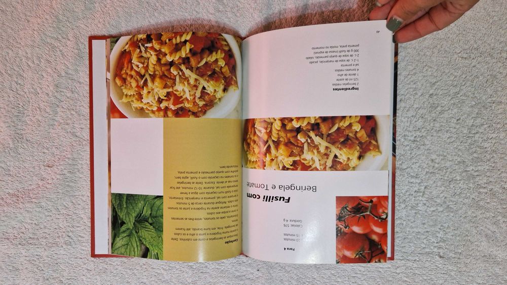Livro "Cozinha Vegetariana"