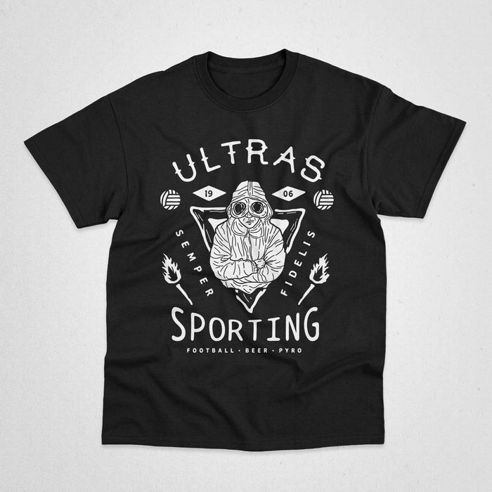 T-shirt "Ultras Sporting" 2 cores (Vendo/Troco)