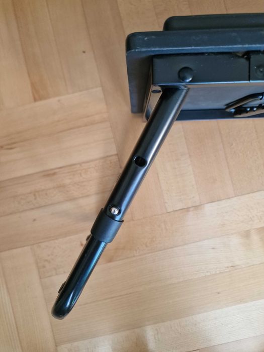 Regulowany stolik podstawka pod laptopa składany czarny