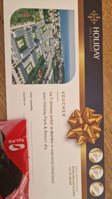 Voucher Holiday Park & Resort 7 dniowy do domku